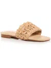Schutz Womens Sandal Slip On Flat Shoes In Multi