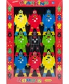 Schylling Wooden Stacking Robot Figures In Open Misce