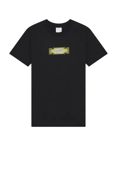 Sci-fi Fantasy Chip Tee In Black