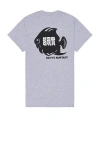 Sci-fi Fantasy Fish Pocket Tee In Heather Grey