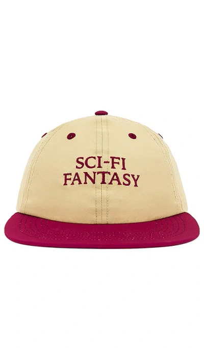 Sci-fi Fantasy Nylon Logo Hat In Ember