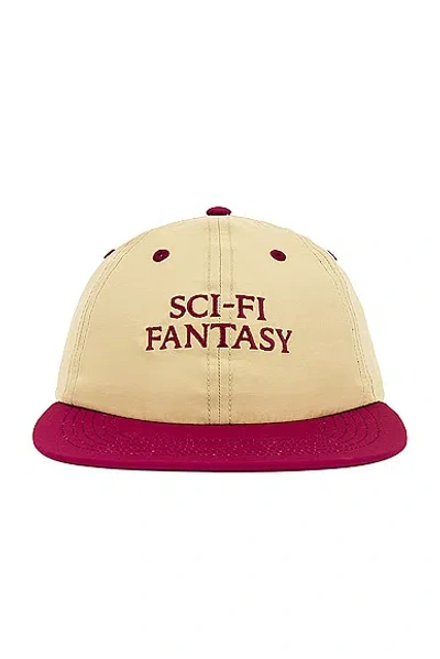 Sci-fi Fantasy Nylon Logo Hat In Ember