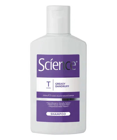 Science Greasy Dandruff Shampoo 200 ml In White