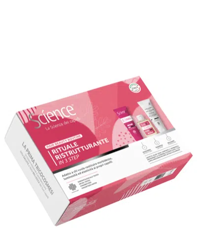 Science Vitalizing Hair Ritual In 3 Steps - Box In White