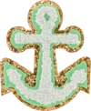 SCL2016 GLITTER ANCHOR PATCH