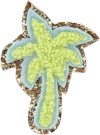 Scl2016 Glitter Palm Tree Patch