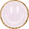SCL2016 GLITTER SMILEY FACE PATCH