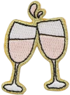 Scl2016 Rose Cheers Sticker Patch