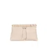 Sclarandis Embossed Croc Leather In Off White