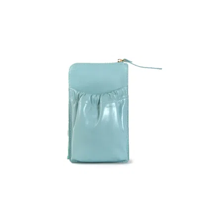 Sclarandis Women's Desy Light Blue Crossbody Bag