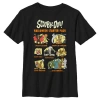 Scooby Doo Boy's  Halloween Starter Pack  Graphic T-shirt In Black