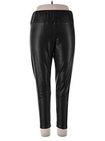 Pre-owned Scoop Active Pants In Black
