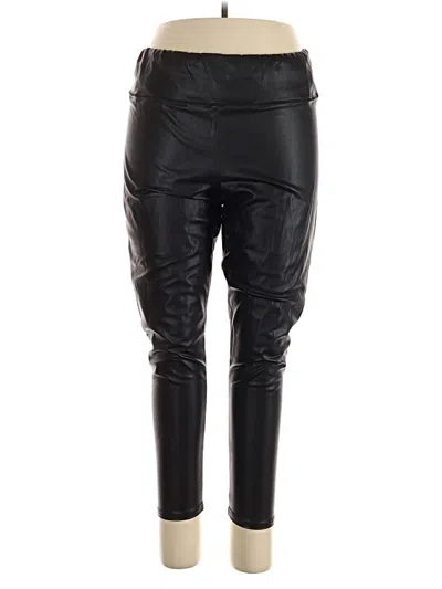 Pre-owned Scoop Active Pants In Black