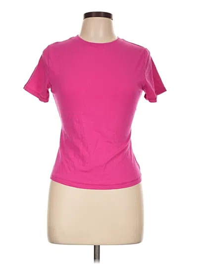 Pre-owned Scoop Active T-shirt In Pink