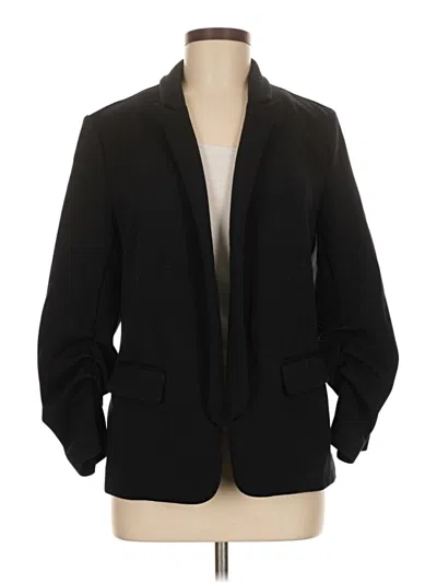 Pre-owned Scoop Blazer Jacket In Black