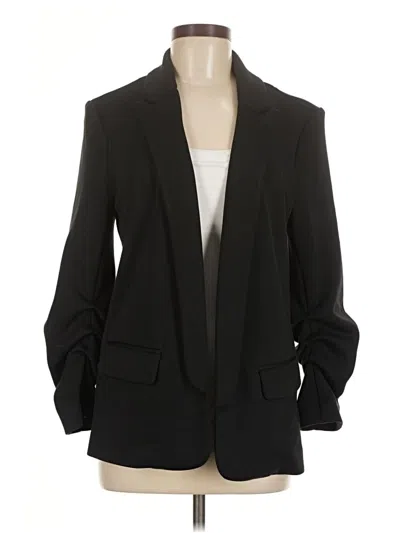 Pre-owned Scoop Blazer Jacket In Black