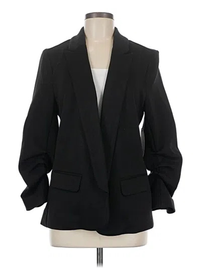 Scoop Blazer Jacket In Black