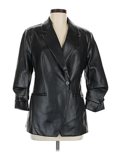 Pre-owned Scoop Blazer Jacket In Black