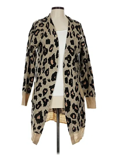 Pre-owned Scoop Cardigan Sweater In Brown