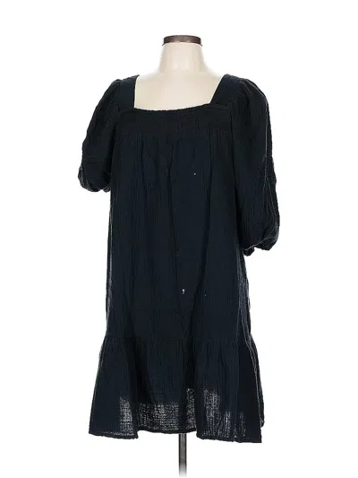 Pre-owned Scoop Casual Dress In Black