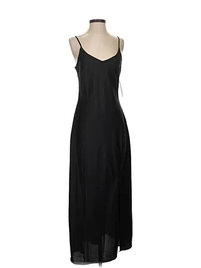 Pre-owned Scoop Casual Dress In Black