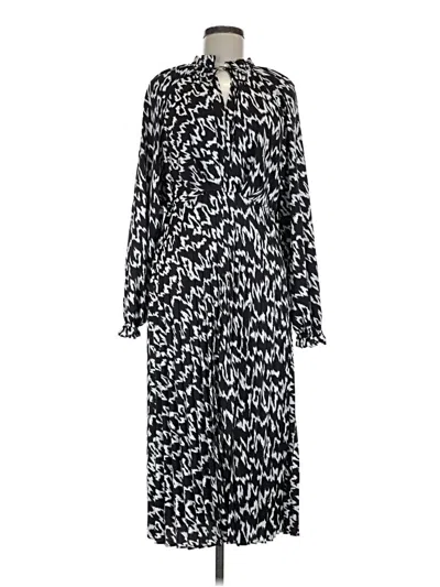 Pre-owned Scoop Casual Dress In Black