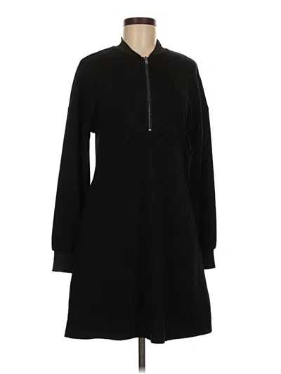 Pre-owned Scoop Casual Dress In Black