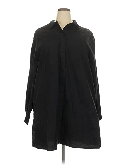 Pre-owned Scoop Casual Dress In Black