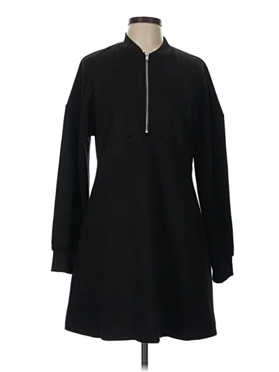 Pre-owned Scoop Casual Dress In Black