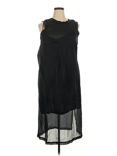 Pre-owned Scoop Casual Dress In Black
