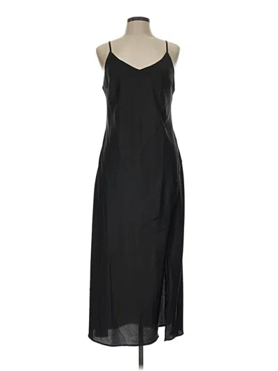 Pre-owned Scoop Casual Dress In Black