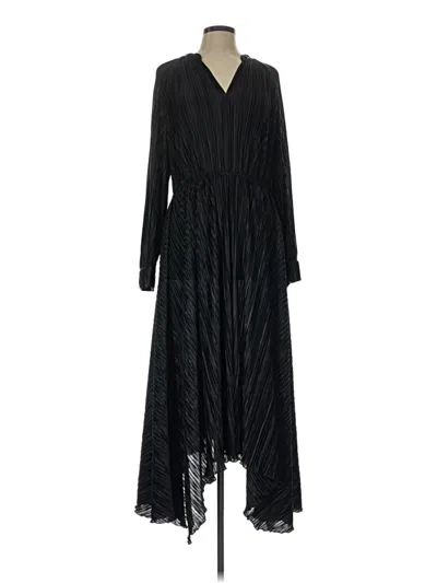 Pre-owned Scoop Casual Dress In Black