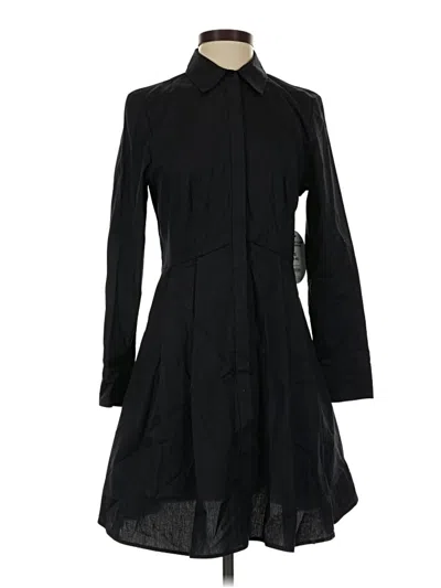 Pre-owned Scoop Casual Dress In Black