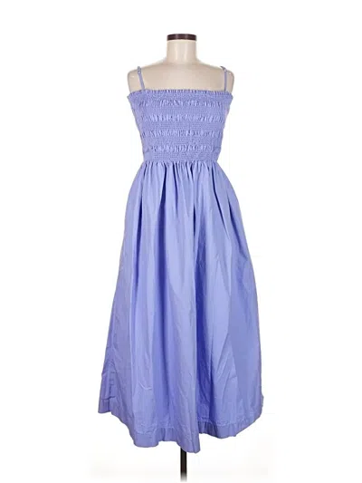 Pre-owned Scoop Casual Dress In Blue