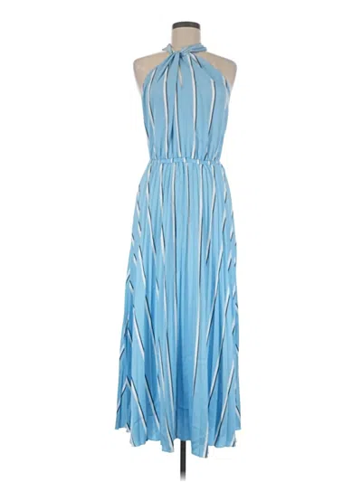 Pre-owned Scoop Casual Dress In Blue