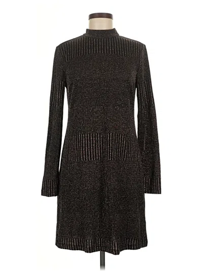 Pre-owned Scoop Casual Dress In Brown