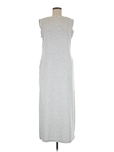 Pre-owned Scoop Casual Dress In Gray