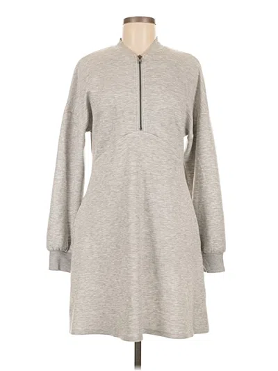 Pre-owned Scoop Casual Dress In Gray