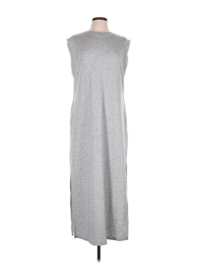 Pre-owned Scoop Casual Dress In Gray
