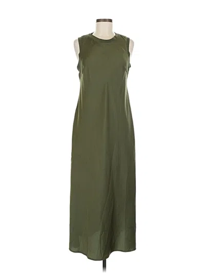 Pre-owned Scoop Casual Dress In Green
