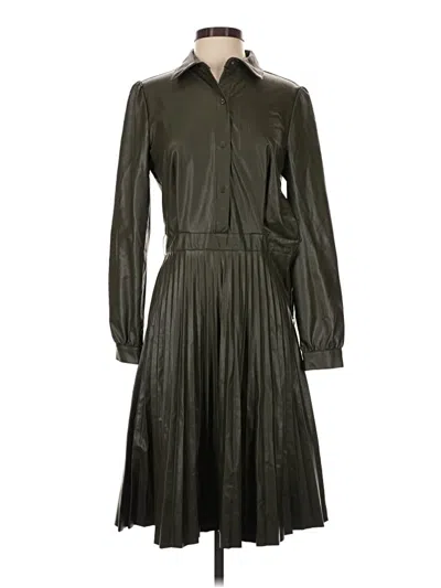 Pre-owned Scoop Casual Dress In Green