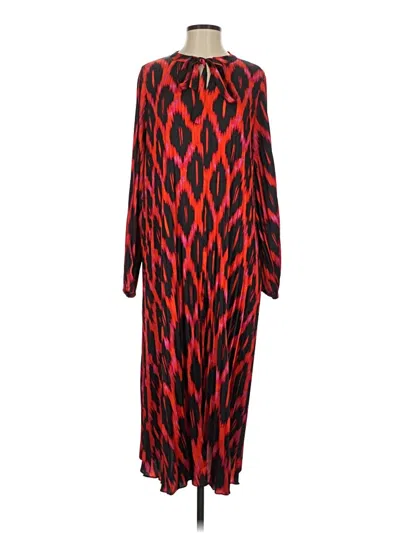 Pre-owned Scoop Casual Dress In Red