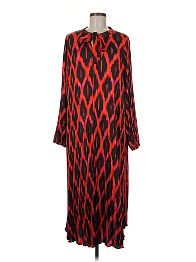 Pre-owned Scoop Casual Dress In Red
