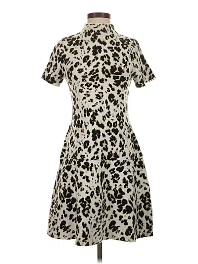 Pre-owned Scoop Casual Dress In White