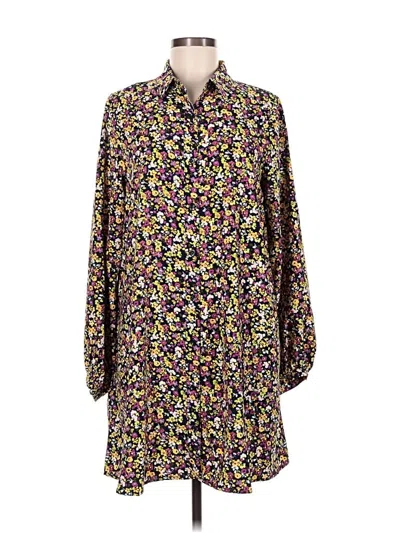 Pre-owned Scoop Casual Dress In Yellow