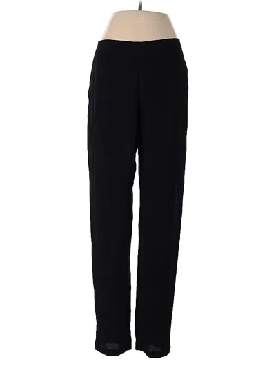 Pre-owned Scoop Casual Pants In Black