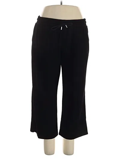 Pre-owned Scoop Casual Pants In Black