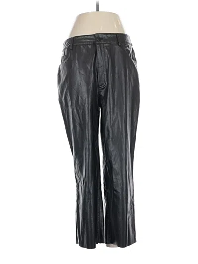Pre-owned Scoop Casual Pants In Black