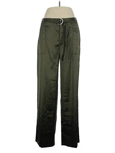 Pre-owned Scoop Casual Pants In Green