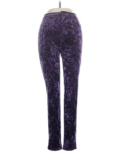 Pre-owned Scoop Casual Pants In Purple